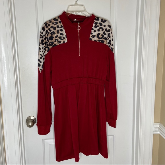 Color block zip up dress - Picture 7 of 11